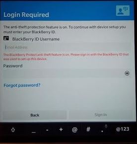 How to Remove BlackBerry Passport RGY181LW  SQW100-1 Antitheft Protection