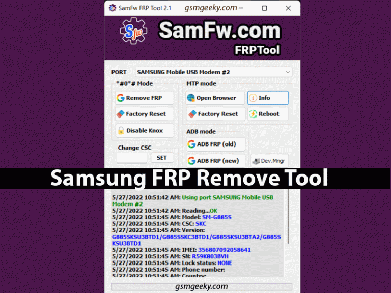 samfw.com frp tool Archives - GSM Geeky