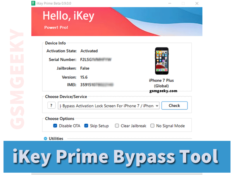 iKey prime tool